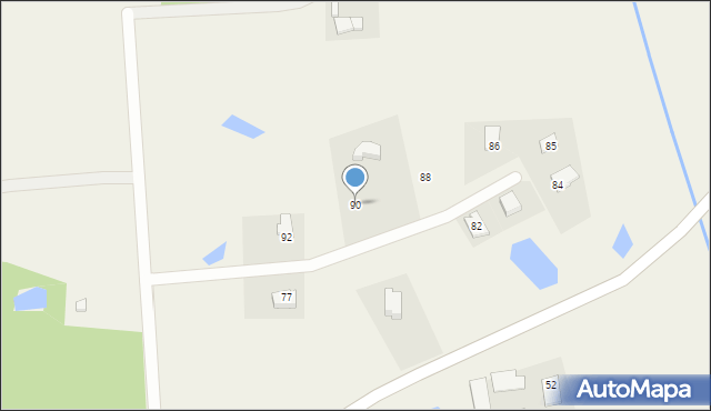 Gady, Gady, 90, mapa Gady