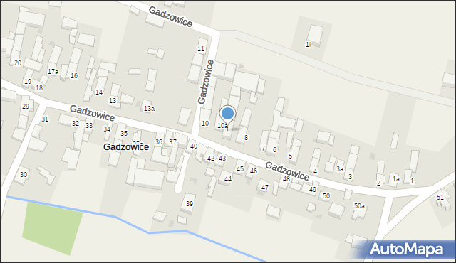 Gadzowice, Gadzowice, 9, mapa Gadzowice