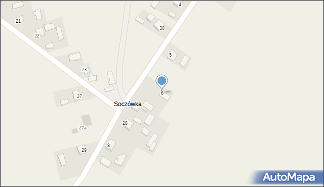 Gągolin, Gągolin, 6, mapa Gągolin