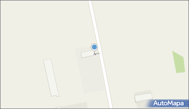 Gągolin Zachodni, Gągolin Zachodni, 2a, mapa Gągolin Zachodni