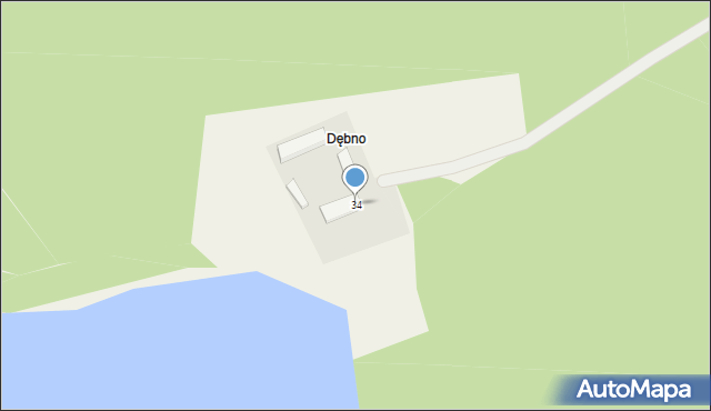 Gaj, Gaj, 34, mapa Gaj