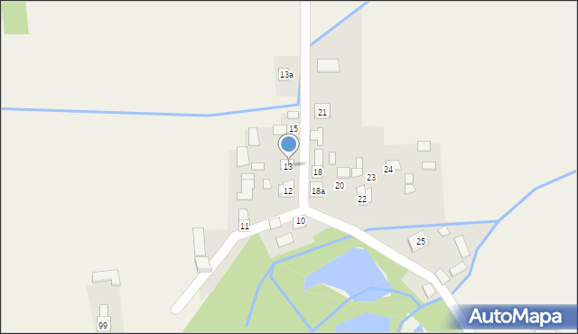 Gaj, Gaj, 13, mapa Gaj