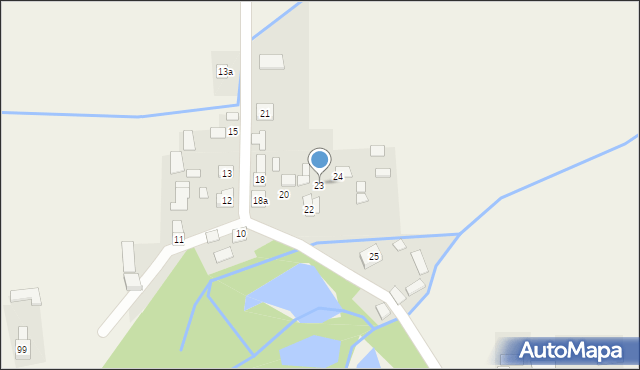 Gaj, Gaj, 23, mapa Gaj