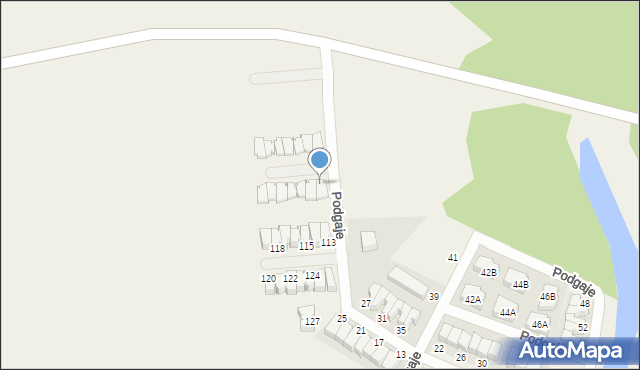 Gaj, Gaj, 112, mapa Gaj