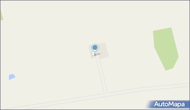 Gaj, Gaj, 26, mapa Gaj