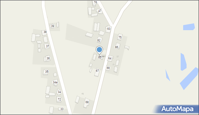 Gaj, Gaj, 65, mapa Gaj