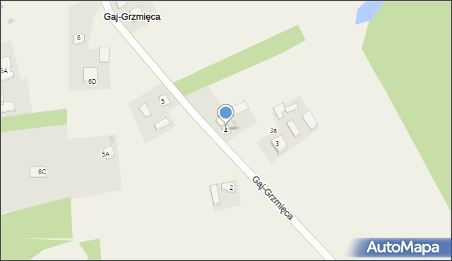 Gaj-Grzmięca, Gaj-Grzmięca, 4, mapa Gaj-Grzmięca