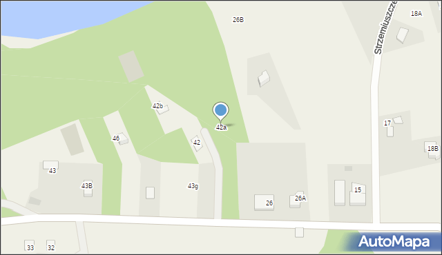 Gaj-Grzmięca, Gaj-Grzmięca, 42a, mapa Gaj-Grzmięca