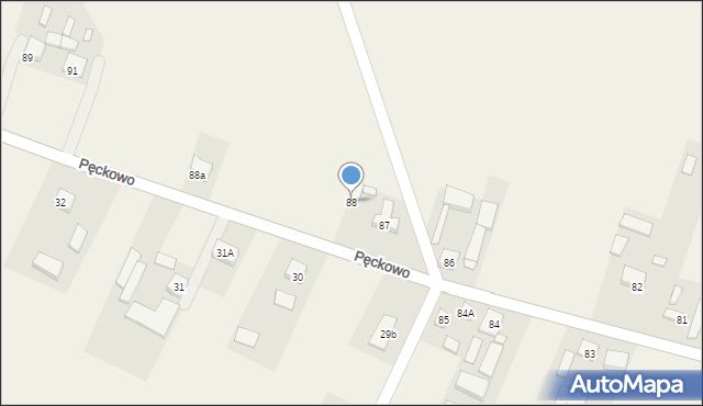 Gaj Mały, Gaj Mały, 88, mapa Gaj Mały