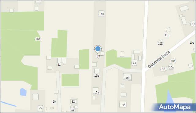 Gaj Żelechowski, Gaj Żelechowski, 15, mapa Gaj Żelechowski