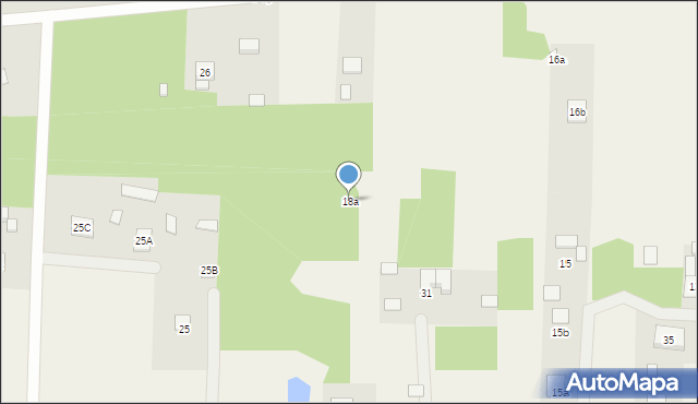 Gaj Żelechowski, Gaj Żelechowski, 18a, mapa Gaj Żelechowski