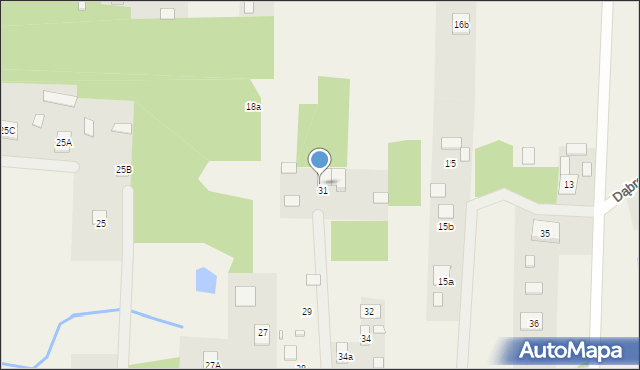 Gaj Żelechowski, Gaj Żelechowski, 31a, mapa Gaj Żelechowski