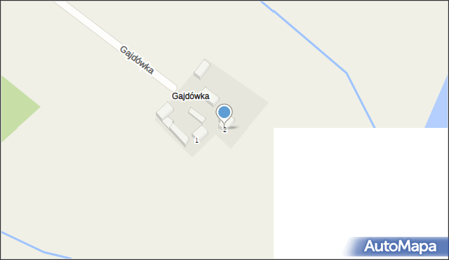 Gajdówka, Gajdówka, 2, mapa Gajdówka