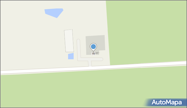 Gajec, Gajec, 55, mapa Gajec