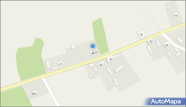 Gajewo, Gajewo, 48, mapa Gajewo