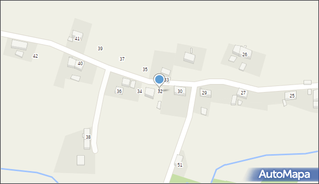 Gajówka, Gajówka, 32, mapa Gajówka