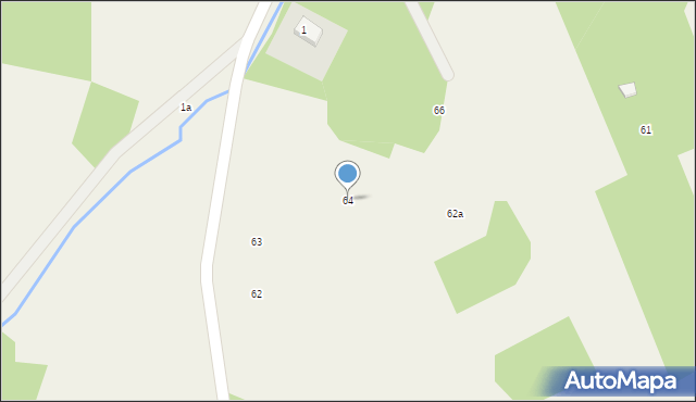 Gajówka, Gajówka, 64, mapa Gajówka