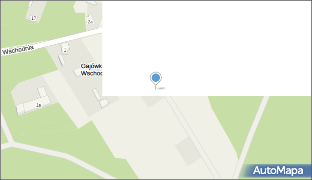 Gajówka Wschodnia, Gajówka Wschodnia, 4b, mapa Gajówka Wschodnia