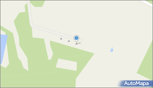 Gałczynek, Gałczynek, 20, mapa Gałczynek