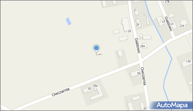 Gałdowo, Gałdowo, 102, mapa Gałdowo