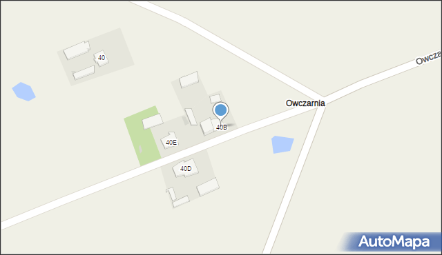 Gałdowo, Gałdowo, 40B, mapa Gałdowo