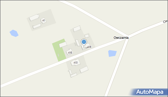 Gałdowo, Gałdowo, 40C, mapa Gałdowo