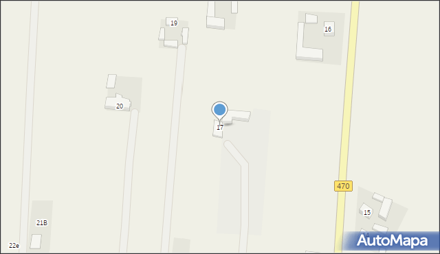 Galew, Galew, 17, mapa Galew