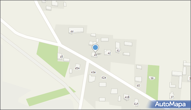 Galew, Galew, 43, mapa Galew