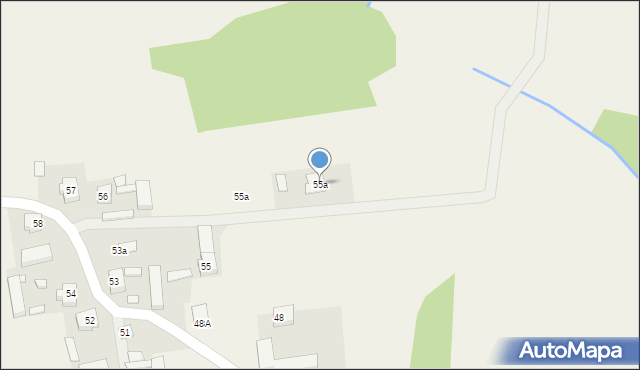 Galew, Galew, 55a, mapa Galew