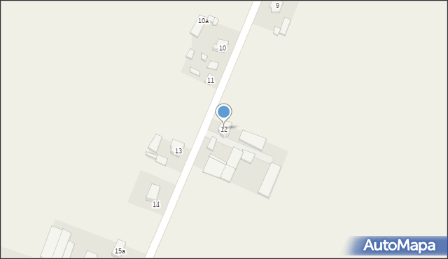 Gałęzewice, Gałęzewice, 12, mapa Gałęzewice