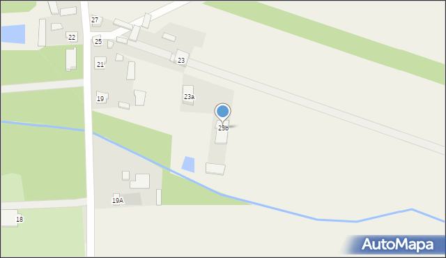 Gałki, Gałki, 23b, mapa Gałki