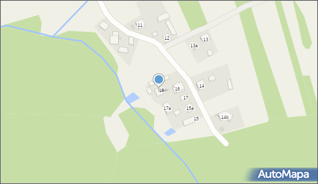 Gałki, Gałki, 18a, mapa Gałki