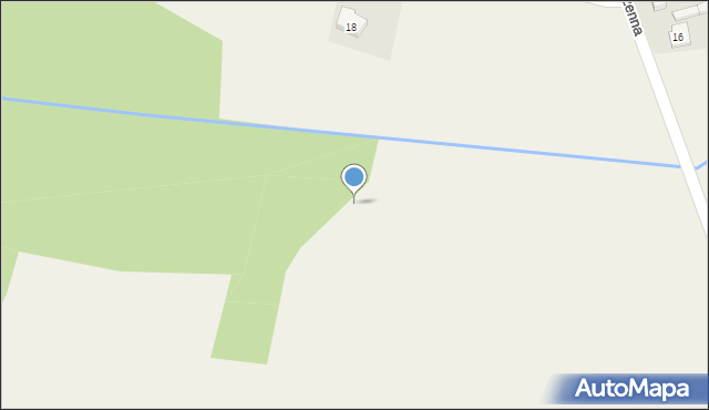 Gałkówek-Parcela, Gałkówek-Parcela, 18a, mapa Gałkówek-Parcela