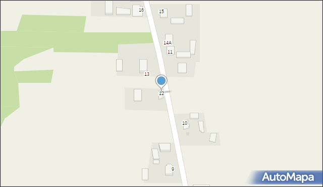 Gałkowice, Gałkowice, 12, mapa Gałkowice
