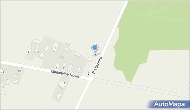 Gałkowice Nowe, Gałkowice Nowe, 2a, mapa Gałkowice Nowe