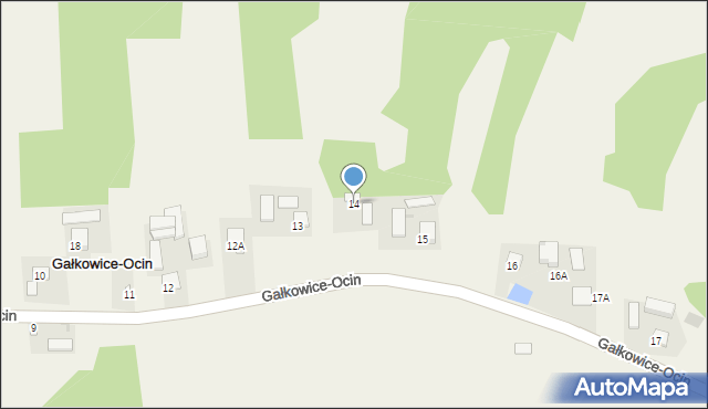 Gałkowice-Ocin, Gałkowice-Ocin, 14, mapa Gałkowice-Ocin