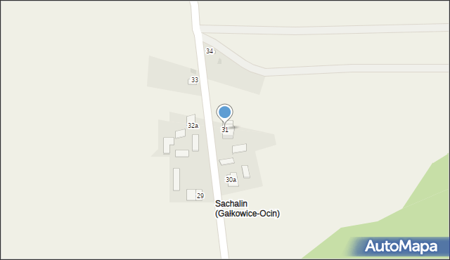 Gałkowice-Ocin, Gałkowice-Ocin, 31, mapa Gałkowice-Ocin