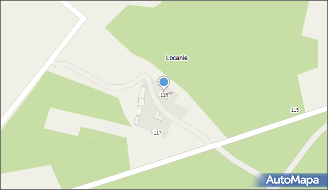 Gałkowice Stare, Gałkowice Stare, 116, mapa Gałkowice Stare