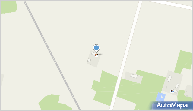 Galów, Galów, 97, mapa Galów