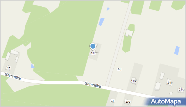Gamratka, Gamratka, 24c, mapa Gamratka