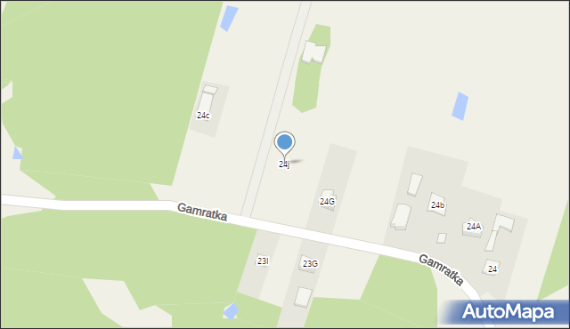 Gamratka, Gamratka, 24j, mapa Gamratka