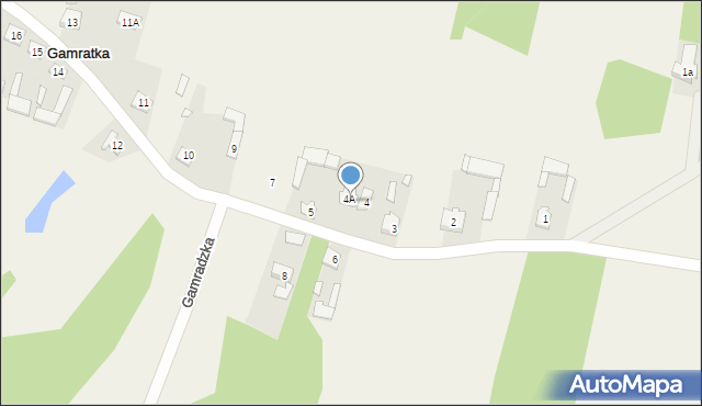 Gamratka, Gamratka, 5a, mapa Gamratka
