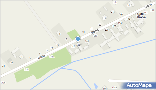 Gana, Gana, 141, mapa Gana