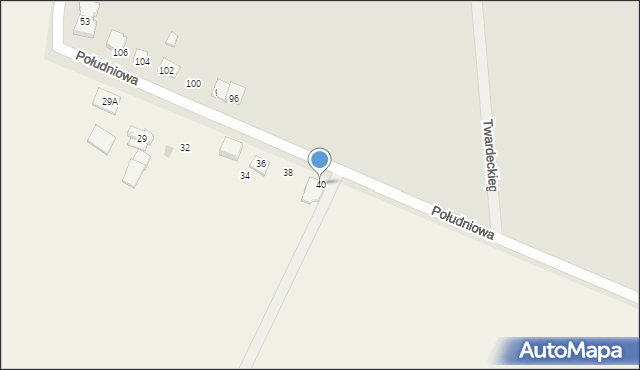 Garbatka, Garbatka, 40, mapa Garbatka