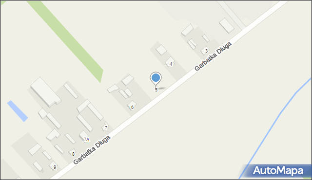 Garbatka Długa, Garbatka Długa, 5, mapa Garbatka Długa