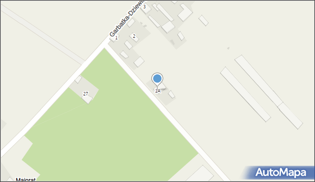 Garbatka-Dziewiątka, Garbatka-Dziewiątka, 1A, mapa Garbatka-Dziewiątka