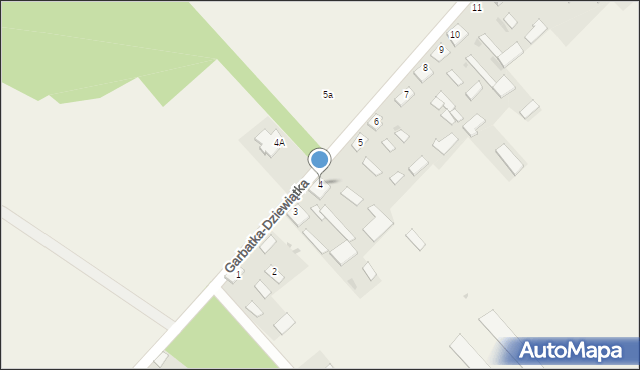 Garbatka-Dziewiątka, Garbatka-Dziewiątka, 4, mapa Garbatka-Dziewiątka