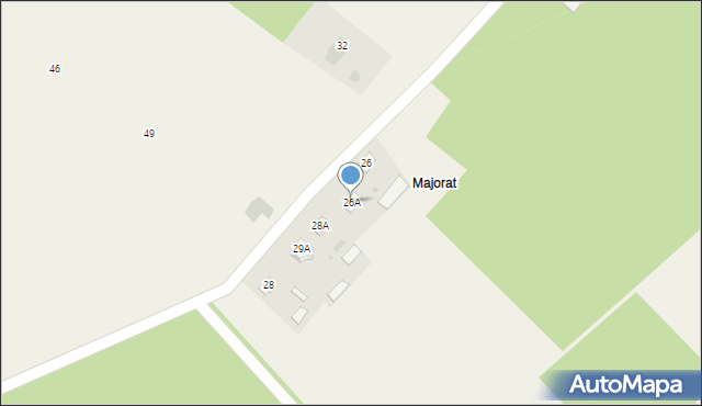 Garbatka-Zbyczyn, Garbatka-Zbyczyn, 26A, mapa Garbatka-Zbyczyn