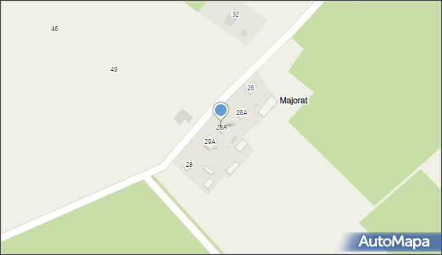 Garbatka-Zbyczyn, Garbatka-Zbyczyn, 28A, mapa Garbatka-Zbyczyn