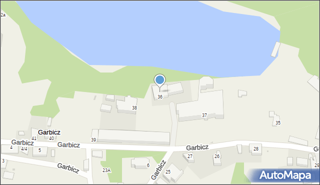 Garbicz, Garbicz, 36b, mapa Garbicz